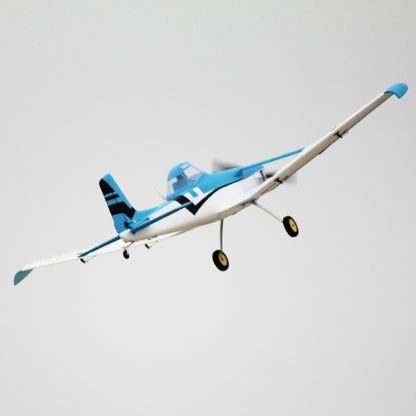 Dynam DY8967PNP Cessna 188 Crop Duster 1500mm Wingspan RC Trainer Plane Model Airplane,  PNP Version(Blue) - Image 3