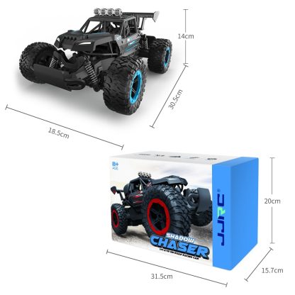 JJR/C Q102 4WD 2.4G Waterproof Shockproof Climbing RC Vehicle Car(Blue) - Image 3