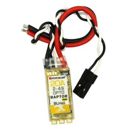 Flycolor Raptor 390 20A 2-4S Electric Speed Controller - Image 3