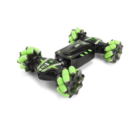 JJR/C JC01-YW RC Car Gesture Sensing Spray Twisting Stunt Drift Car (Basic edition)(Green)