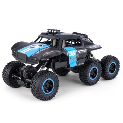 JJR/C Q101 1:10 2.4G 6 Drive Remote Control Car Off-Road Vehicles(Blue)