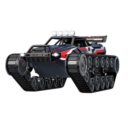 JJR/C Q111 1:12 2.4G RC Tank Spraying Crawler Drift Car with LED Light