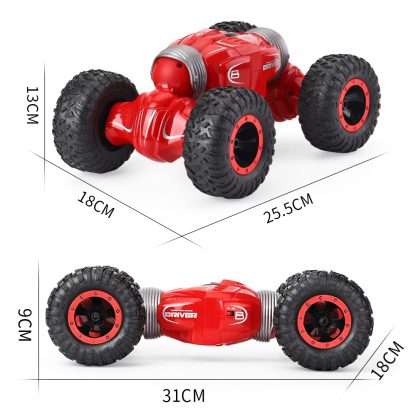 JJR/C Q70 2.4G Remote Control Stunt Car Buggy (Red) - Image 2