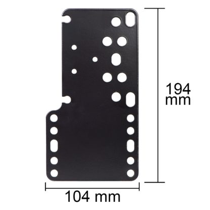 Universal Racing Game Simulation Linear USB Drift Handbrake Bracket Adapter Plate - Image 3