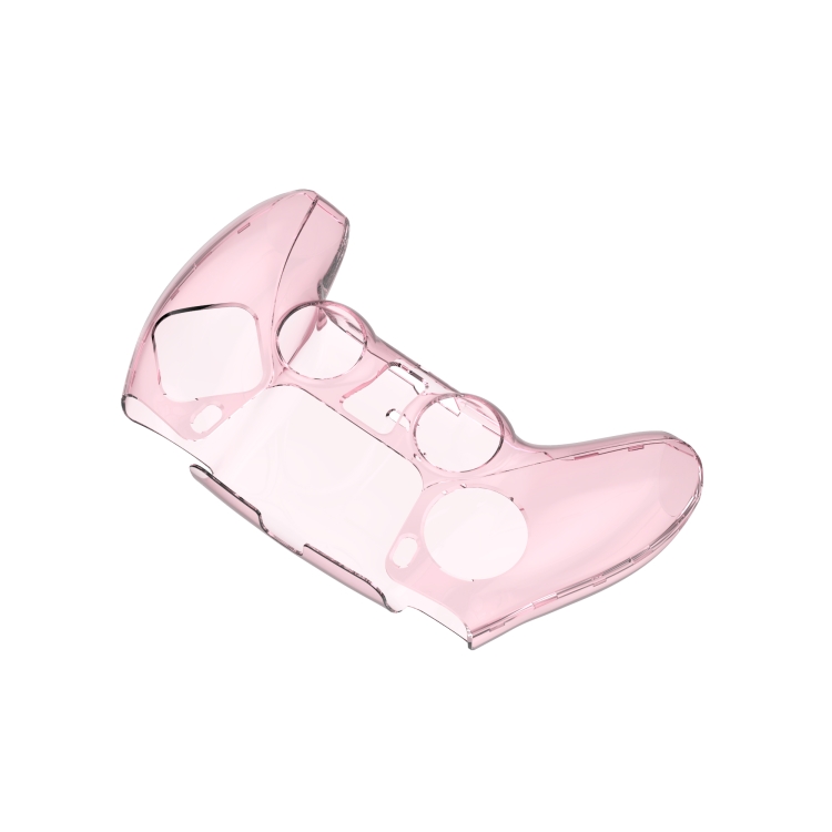 For PS5 Gaming Controller Gamepad PC Transparent Protective Case(Pink) - Image 2