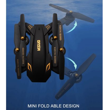 VISUO XS809S 2.4Ghz 4CH Foldable Remote Control Drone Quadcopter, Wifi Version - Image 3