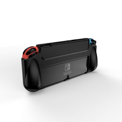 Anti-slip and Shockproof Game Console TPU Protective Cover for Nintendo Switch OLED(Black) - Image 3