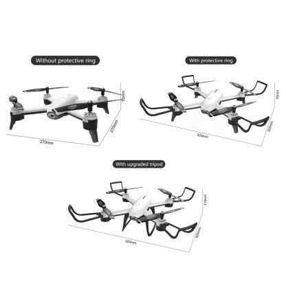 SG106 WiFi FPV RC Drone Aerial Photography Quadcopter Aircraft, Specification:720P (Single Camera)(White) - Image 3