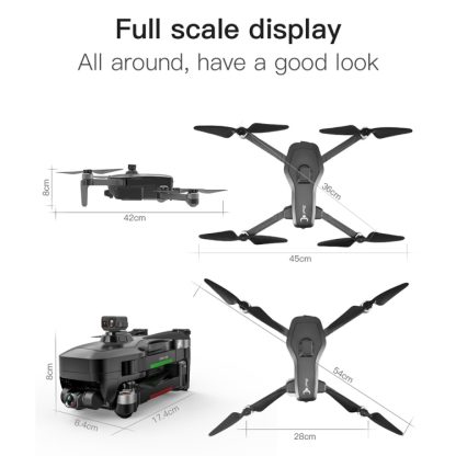 SG906 MAX1 GPS 360 Obstacle Avoidance Aerial Photography RC Drone with RP Repeater(Black) - Image 2