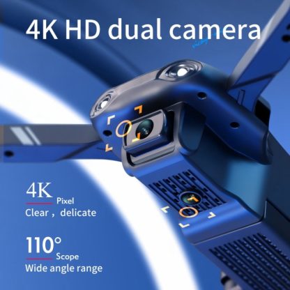 V13 WiFi FPV HD Dual Camera Mini RC Drone, Model:4K Dual Cameras - Image 3