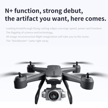 V14 WiFi FPV Dual Camera RC Drone Quadcopter Toy Gift, Model:4K Dual Cameras - Image 2