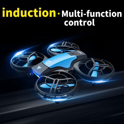 V8 WiFi FPV Mini RC Drone Quadcopter, Model:No Camera 2 Control Modes(Orange) - Image 3