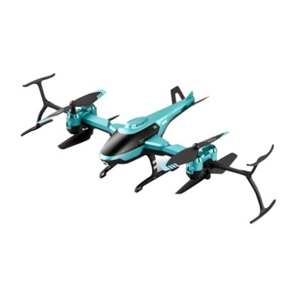 V10 4K HD WiFi Camera RC Helicopter With LED, Model:No Camera(Blue)