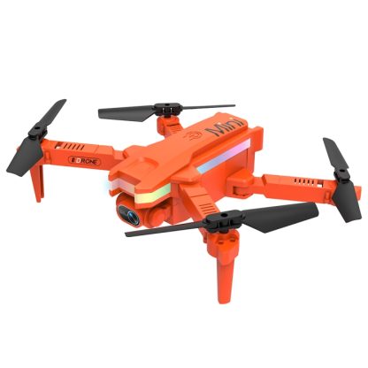 LSRC-XT8 4K HD Wifi FPV RC Drone Foldable Quadcopter, Model:Single Camera(Orange)