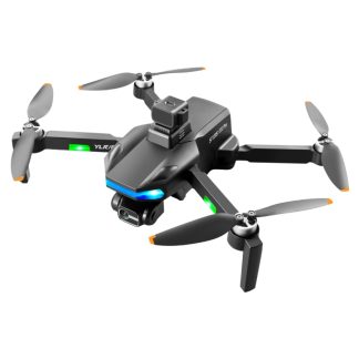 S135 Three-Axis PTZ Aerial Photography GPS Radar RC Drone, Support Obstacle Avoidance(Black)