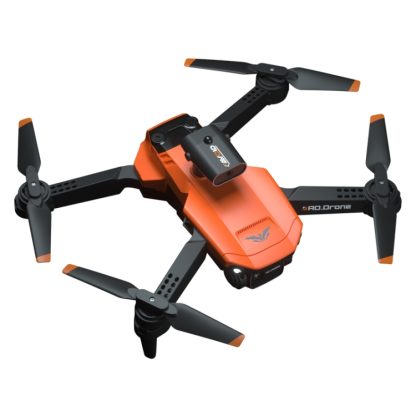 JJR/C H106 WiFi FPV 4K Three-sided Obstacle Avoidance Remote Control Quadcopter, Model:Single Camera(Orange)