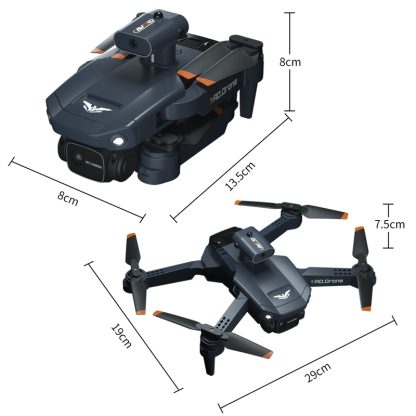 JJR/C H106 WiFi FPV 4K Three-sided Obstacle Avoidance Remote Control Quadcopter, Model:Single Camera(Orange) - Image 2