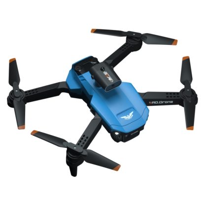 JJR/C H106 WiFi FPV 4K Three-sided Obstacle Avoidance Remote Control Quadcopter, Model:Dual Cameras(Blue)