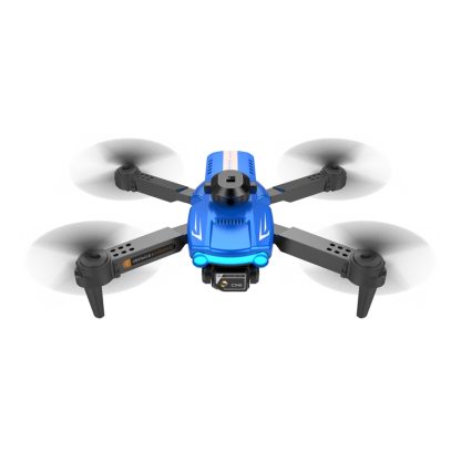 LSRC-XT2 Dual Camera Four-Sided Obstacle Avoidance Foldable Aircraft, Specification:1080P(Blue) - Image 2