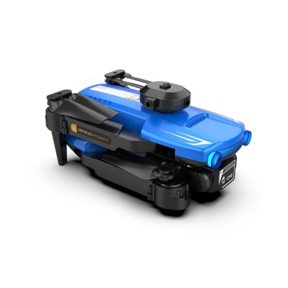 LSRC-XT2 Dual Camera Four-Sided Obstacle Avoidance Foldable Aircraft, Specification:1080P(Blue) - Image 3