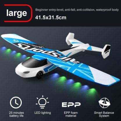 G3 Gliding Car Drop-resistant Remote Control Aircraft Model Drone(Blue) - Image 2