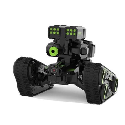 JJR/C 538 Gesture Sensing Remote Control Two-Wheel Tank Battle Spray Truck, Specification:Dual Control(Green) - Image 2