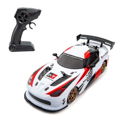 JJR/C Q116 Four-wheel Drive Dodge Remote Control Racing Car(White)