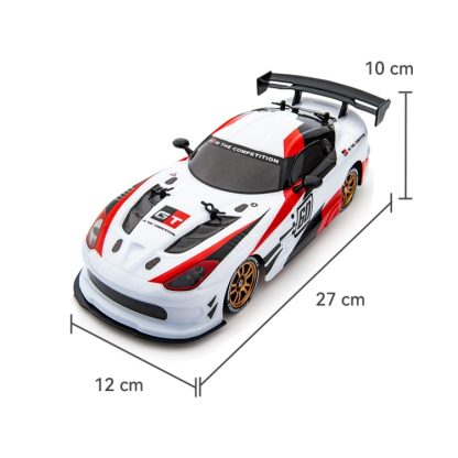 JJR/C Q116 Four-wheel Drive Dodge Remote Control Racing Car(White) - Image 3