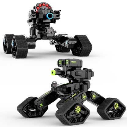 DM-388 Four-wheel Combat Crawler Spray Remote Control Vehicle, Specification:Single Control Soft Bomb(Green) - Image 2