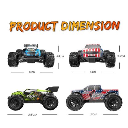 2.4G 1:20 Full Scale RC Off-road Vehicle(Red) - Image 3