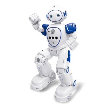 JJR/C R21 Intelligent Programmed Remote Control Electric Robot(Blue)