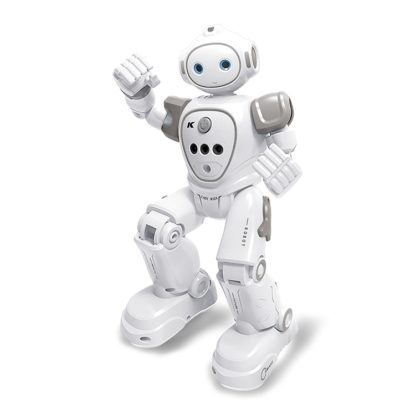 JJR/C R21 Intelligent Programmed Remote Control Electric Robot(Grey)