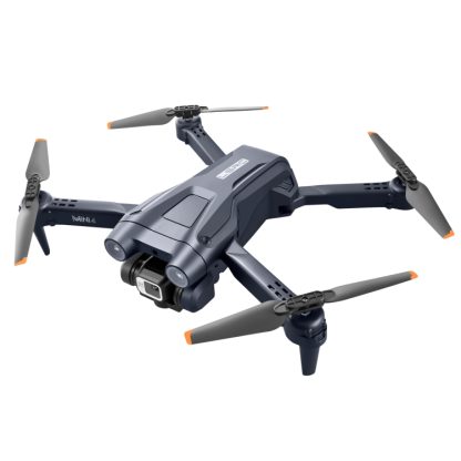 LSRC-MINI 4 Optical Flow Obstacle Avoidance Dual Camera Aerial RC Drone, Specification:4K(Black)