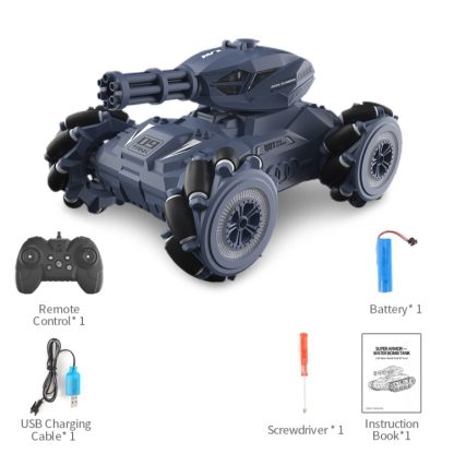 JJR/C Q126 Spray Bomb Drift Remote Control Car, Specification:Single Control Universal Wheel(Blue) - Image 2