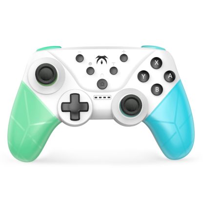 788 Bluetooth 5.0 Wireless Game Controller for Nintendo Switch(Green Blue)