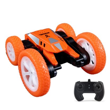 JJR/C Q136 Stunt Street Dance Four-wheel RC Flower Car with Music(Orange)