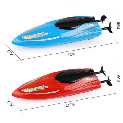 JJR/C S8 2.4G Mini RC Upright High Speed Stunt Boat(Blue) - Image 2