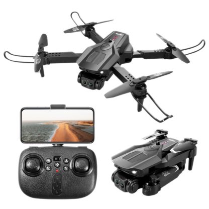 V32 Fixed Height 360 Degree Obstacle Avoidance RC Drone, Model:without Camera(Black)