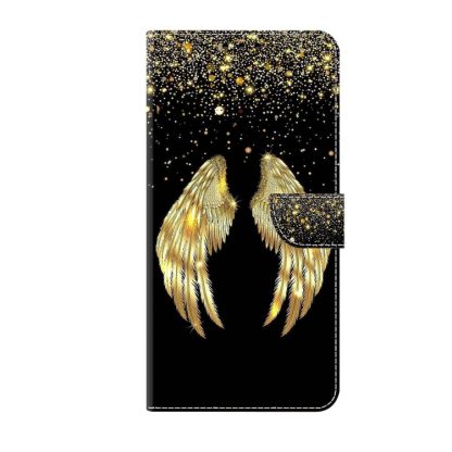 For iPhone 11 Crystal 3D Shockproof Protective Leather Phone Case(Golden Wings) - Image 2