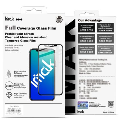 For iPhone 15 Pro imak 9H Surface Hardness Full Screen Tempered Glass Film Pro+ Series - Image 3