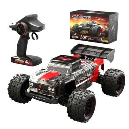 JJR/C Q146 Electric 4WD Alloy Bigfoot Short Card Off-Road Remote Control Car(Red) - Image 2