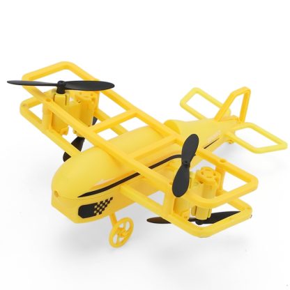 JJR/C H95 2.4G Intelligent RC Mini Drone Helicopter with Remote Controller(Yellow)