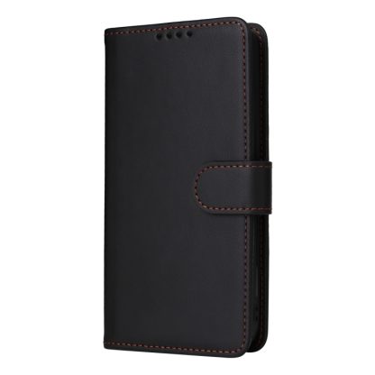 For iPhone 14 Plus BETOPNICE BN-005 2 in 1 Detachable Imitate Genuine Leather Phone Case(Black) - Image 2