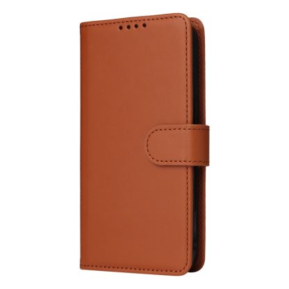 For iPhone 15 Pro BETOPNICE BN-005 2 in 1 Detachable Imitate Genuine Leather Phone Case(Brown) - Image 2