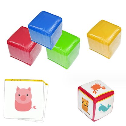 Children Soft Dice Throwing Toy Educational Aids(Dice Card) - Image 2