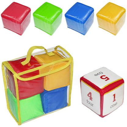 Children Soft Dice Throwing Toy Educational Aids(Dice Card) - Image 3