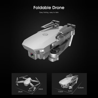 E68 Pro 1080P Foldable RC Quadcopter Drone Remote Control Aircraft - Image 2