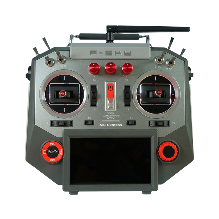 Frsky X10 Expres 24CH ACCESS Drone Remote Control Transmitter(Silver)