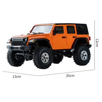 JJR/C C8801 4WD Drive Off-road Climbing Remote Control Vehicle(Orange) - Image 2