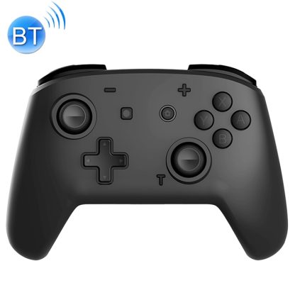 YS06 For Switch Pro Wireless Bluetooth GamePad Game Handle Controller, Color:Black